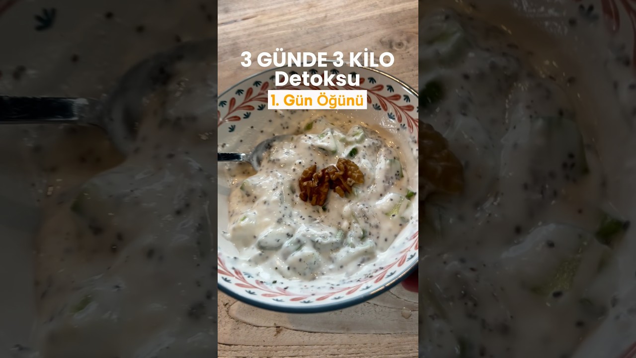 3 Günde 3 Kilo Verme Diyeti: Bugün 2. Gün Tarifinizi Paylaşıyoruz! 💪