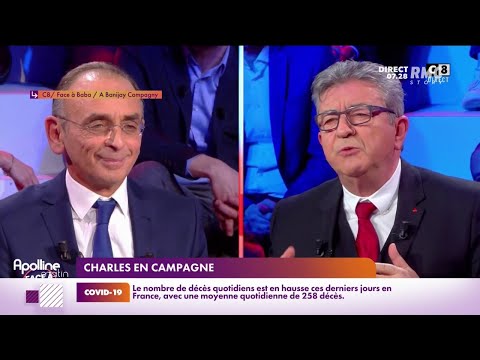 Mélenchon et Zemmour se sont retrouvés pour un nouveau débat