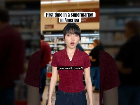 First time in a supermarket