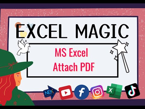 MS Excel - Attach PDF