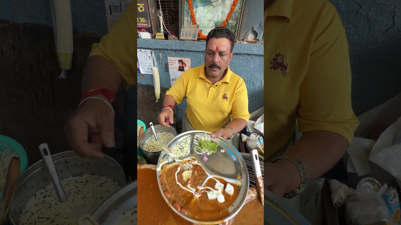 Delhi's Best Veg Thali 🍽️ #shorts