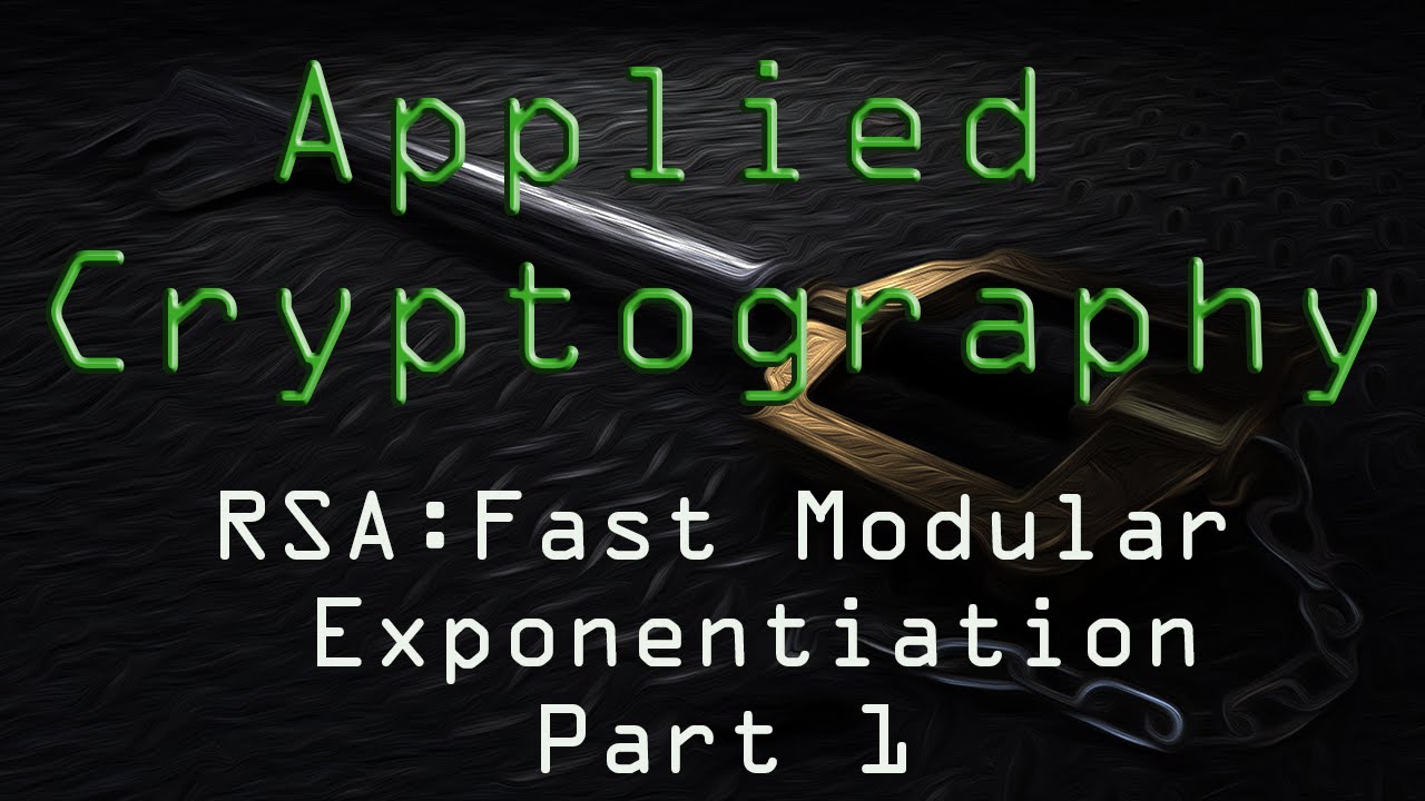 Master RSA Fast Modular Exponentiation 🔐 | Essential Cryptography Technique