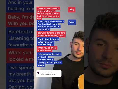 Ed Sheeran Perfect Singing Challenge