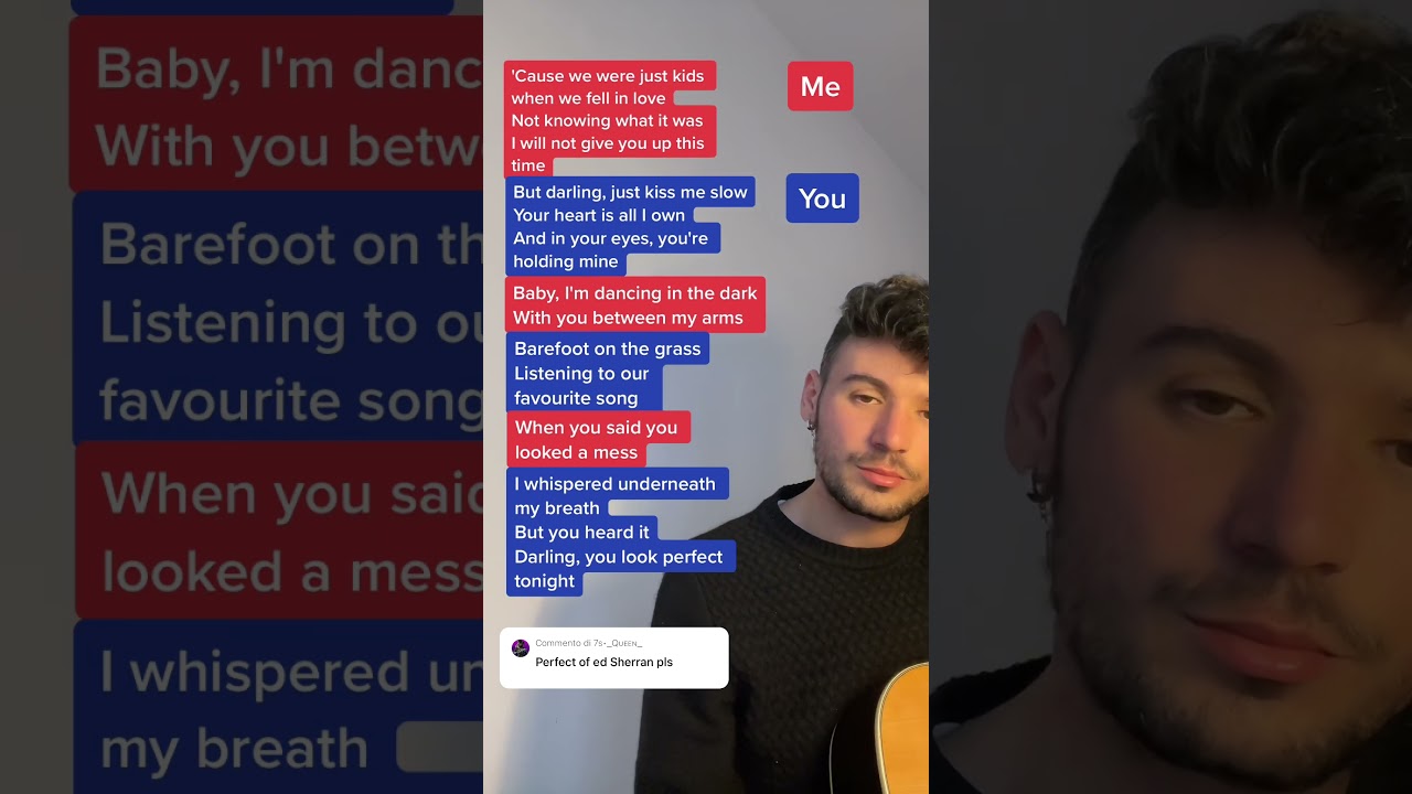 Ed Sheeran Perfect Singing Challenge