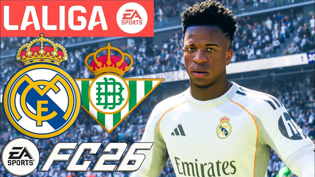 Real Madrid vs Real Betis | LaLiga | 04 Janvier 2026 | FC 26