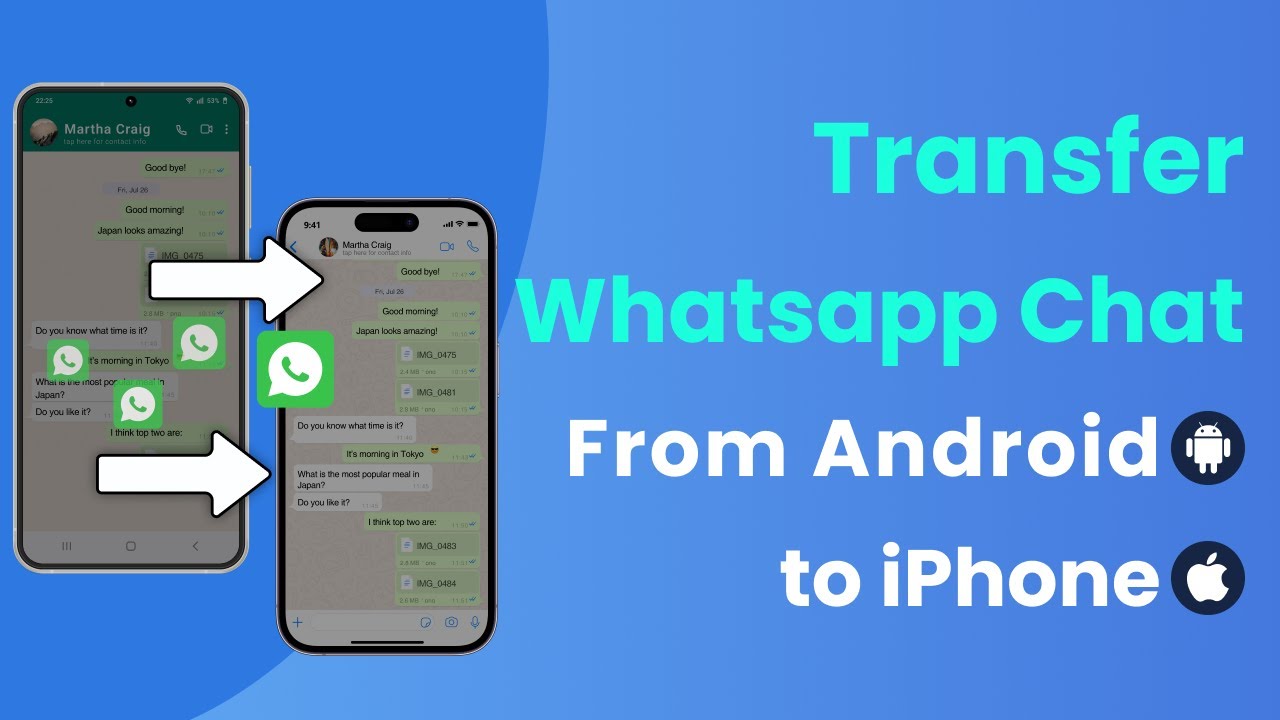 3 Ways to Transfer WhatsApp from Android to iPhone 📱