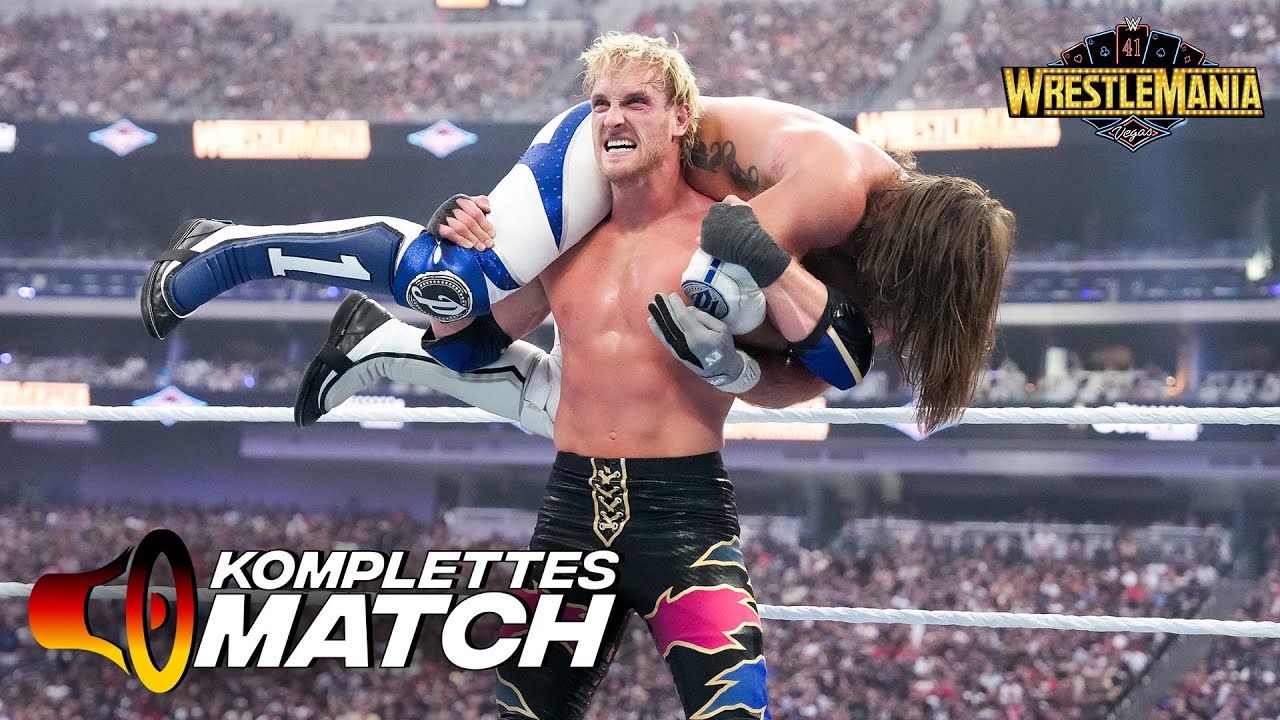 AJ Styles vs. Logan Paul: WrestleMania 41 Komplettmatch