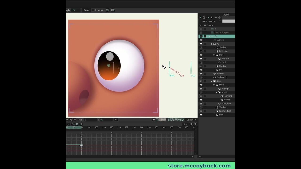 Master the Moho 14 Eye Rig: Step-by-Step Animation Tutorial 👁️