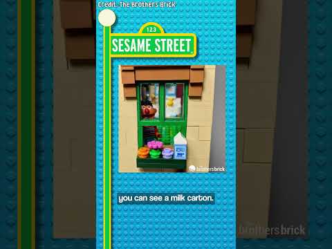 Hidden Secrets In The LEGO Sesame Street Set!