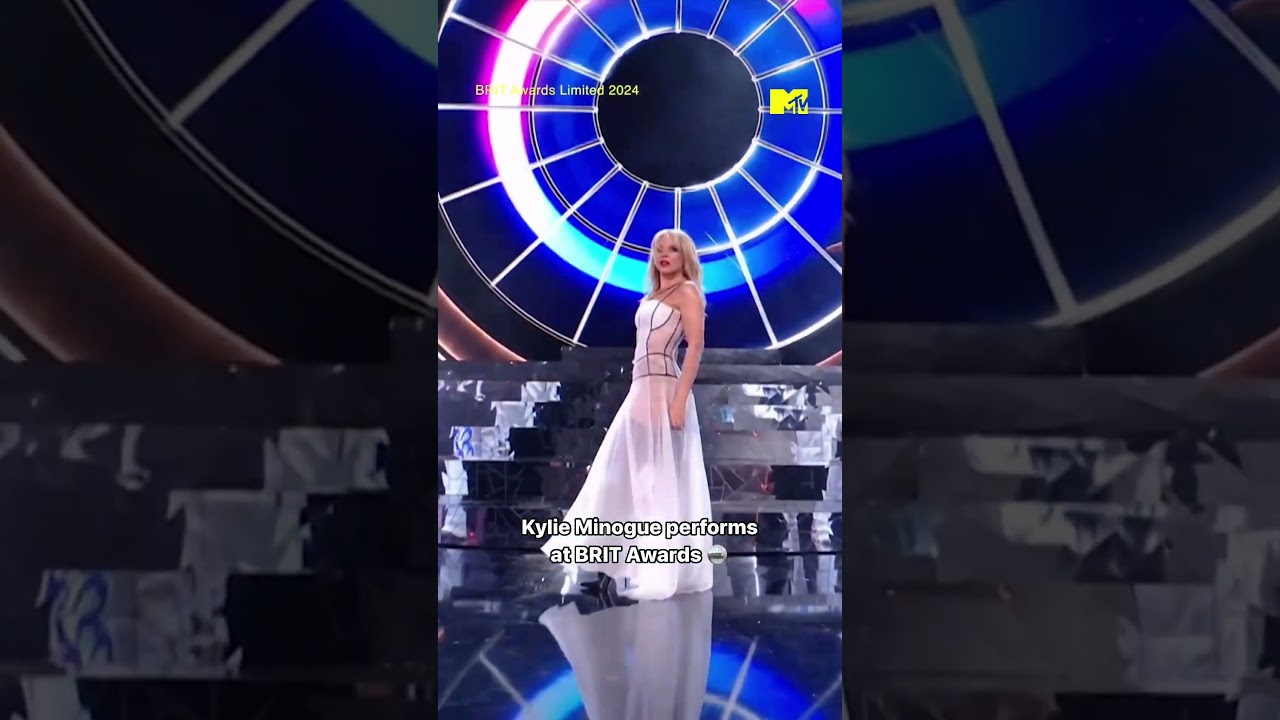 Kylie Minogue's Unforgettable BRITs Performance ✨