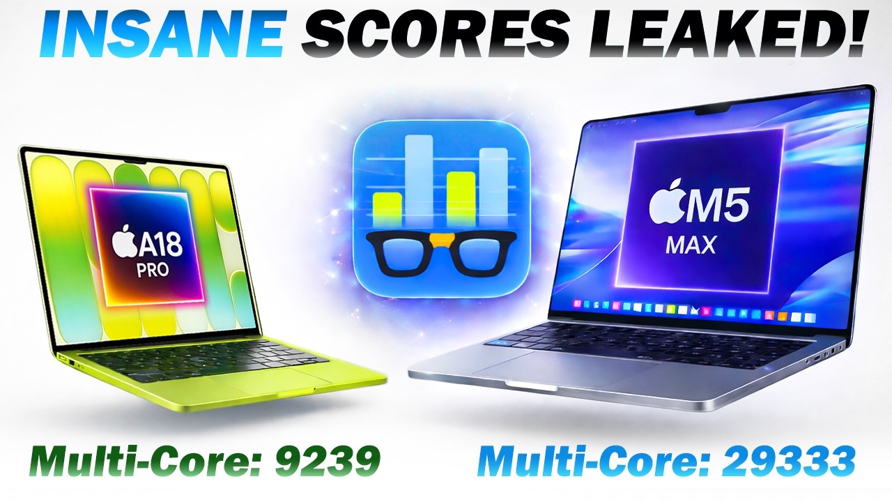 MacBook Neo & M5 Max BENCHMARK LEAK - The GeekBench Numbers Are INSANE!