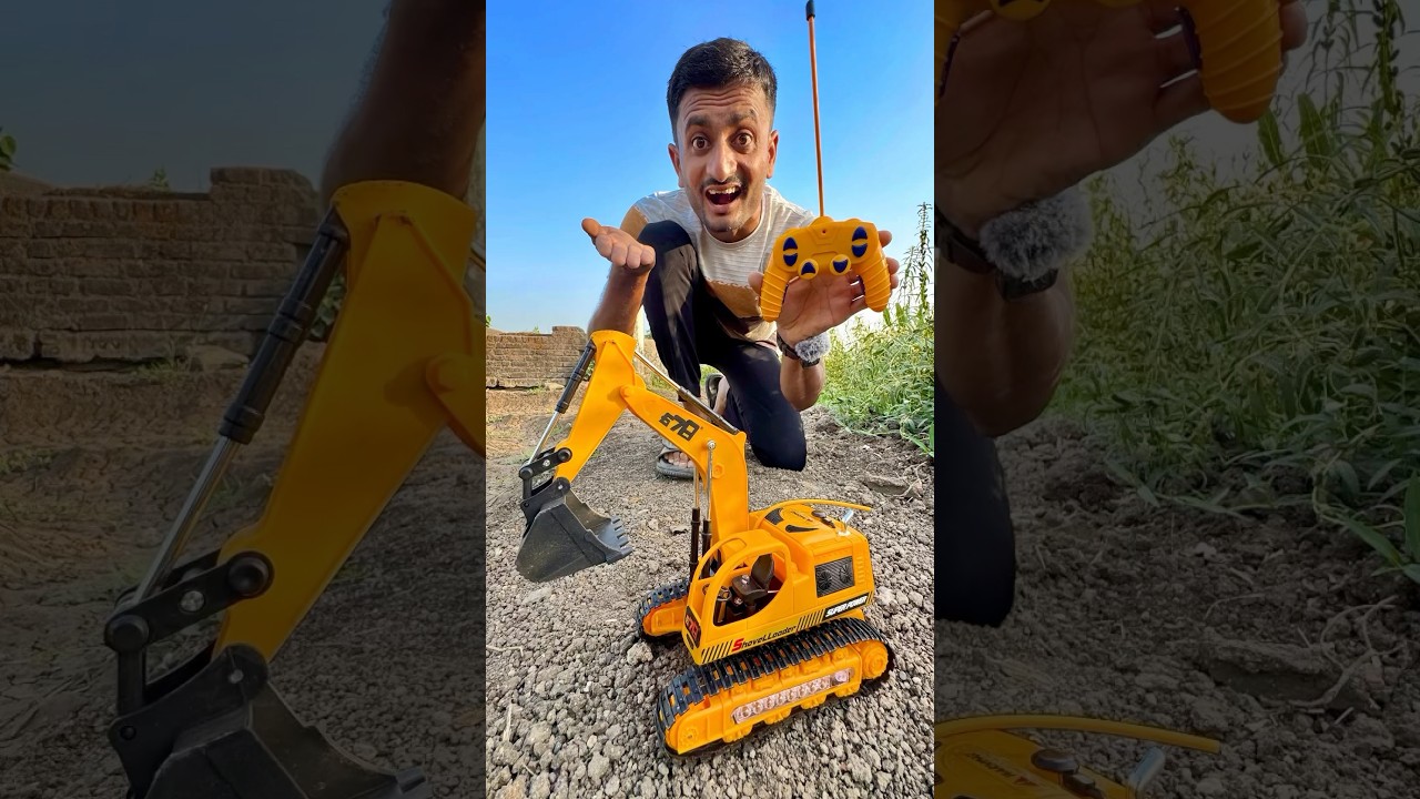 Remote control jcb truck unboxing