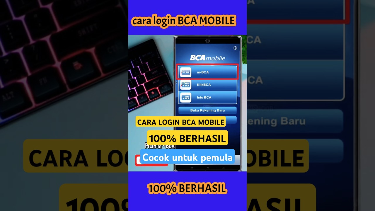 Login BCA Mobile di HP Baru Mudah π±
