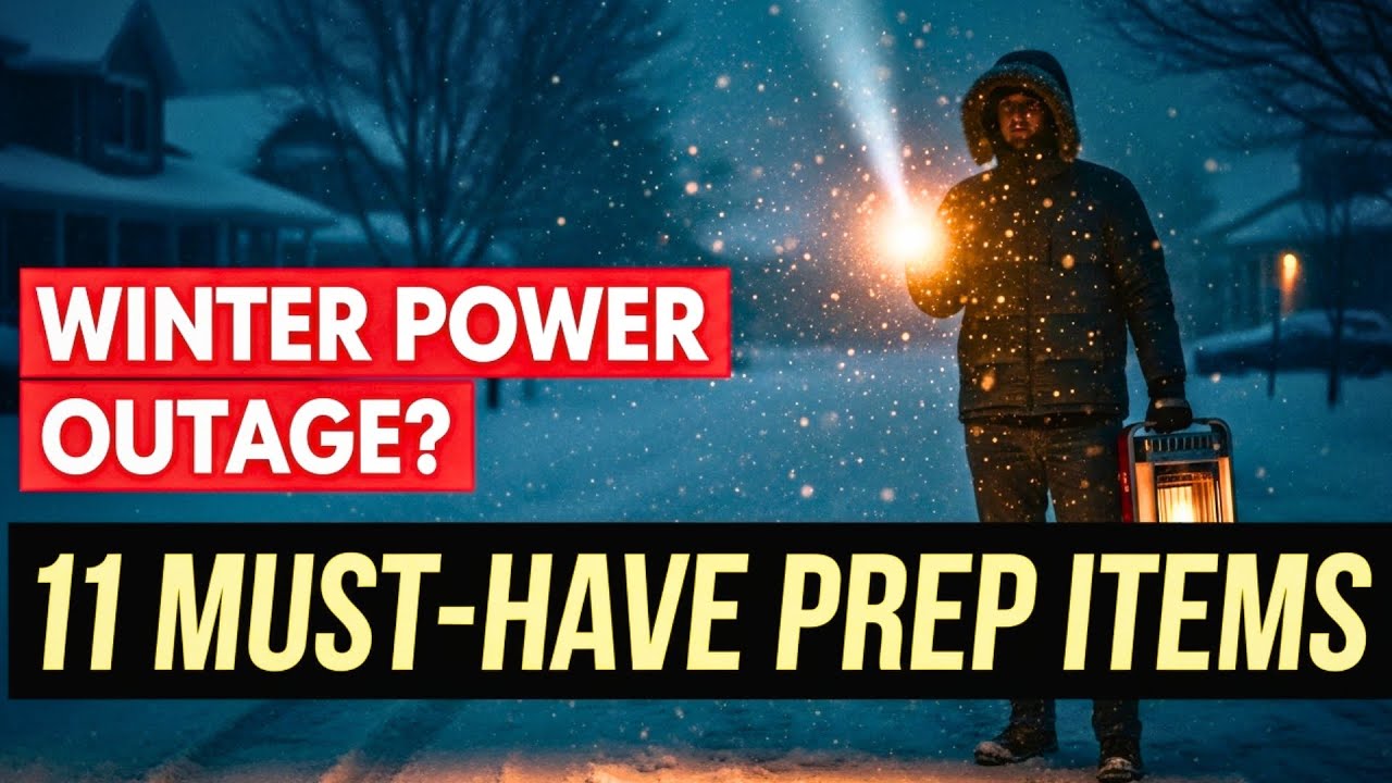 11 Essential Items You Need to Survive a Winter Power Outage βοΈ