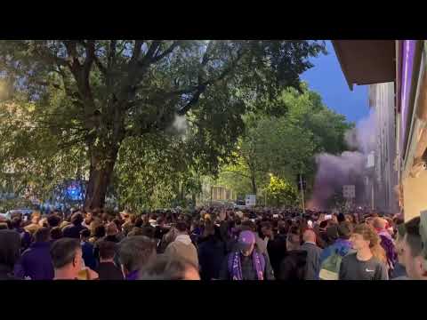 Scatta la contestazione fuori dal Franchi dopo Fiorentina-Lecce 