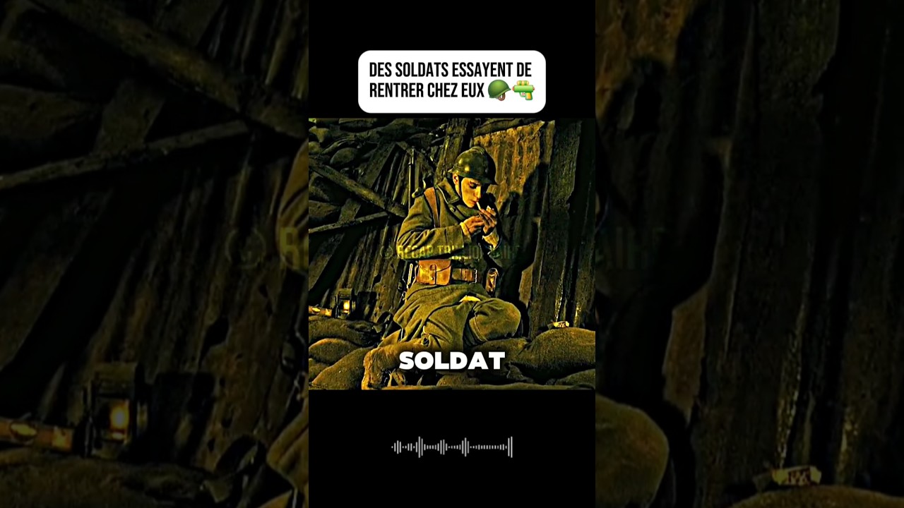 Soldats tentent de rentrer chez eux 🎬