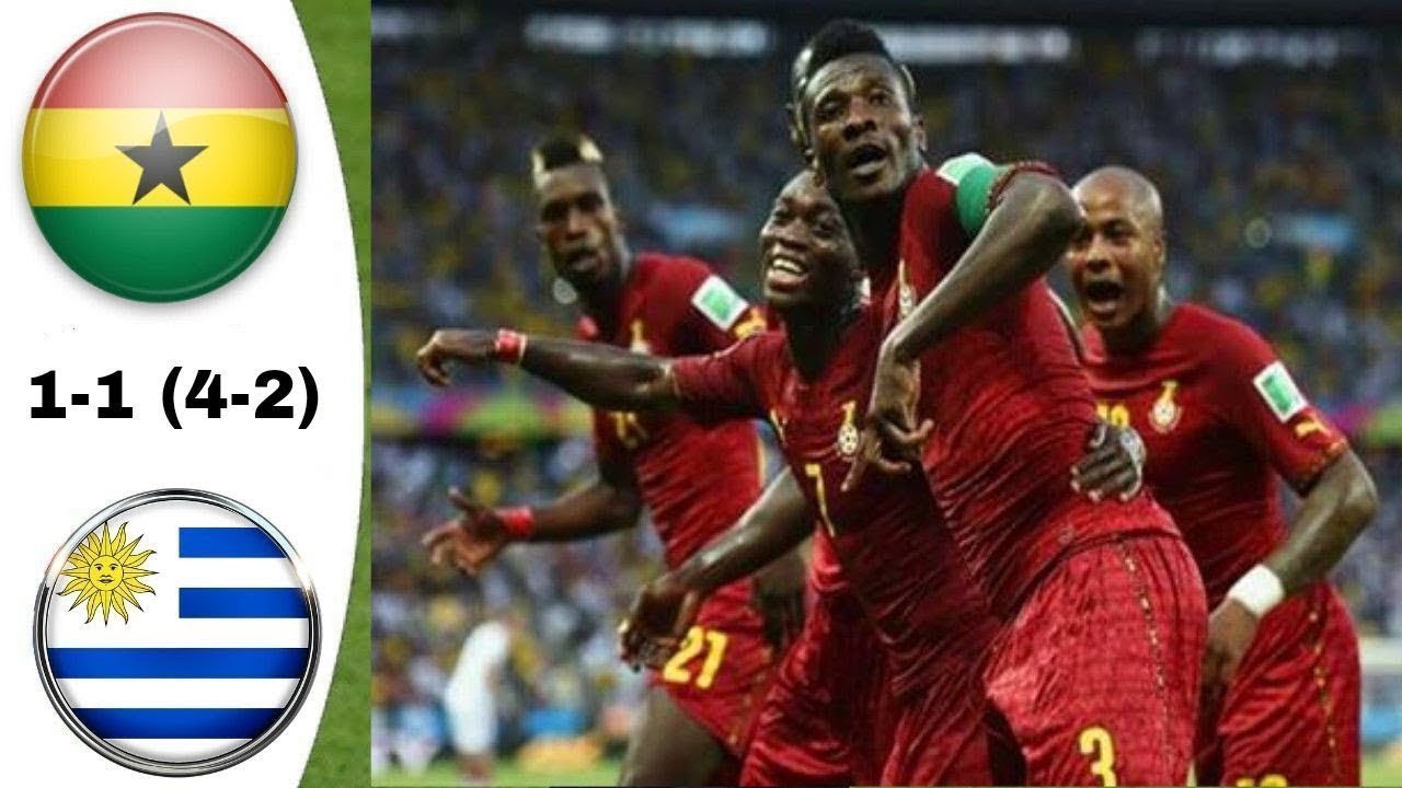 كورونا الأوروغواي ضد غانا 1-1 في ربع نهائي كأس العالم 2010 ⚽