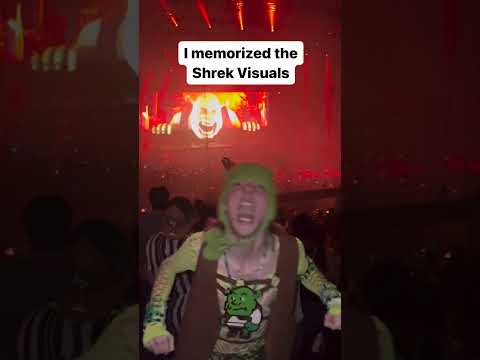 shrek visuals??? #dubstep #djset #edm #edmmusic #edmtiktok #shorts #musicmemes #dsg #rave