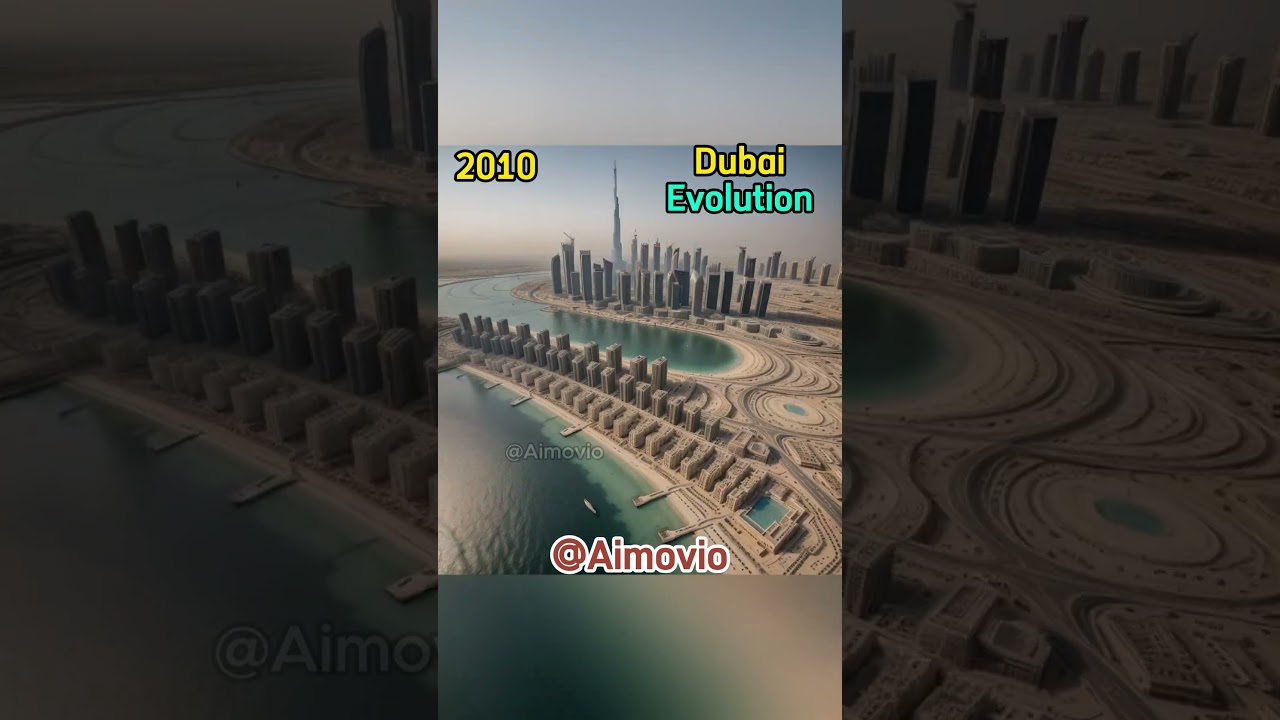 Dubai's Incredible Transformation: 1980-2023 🚀