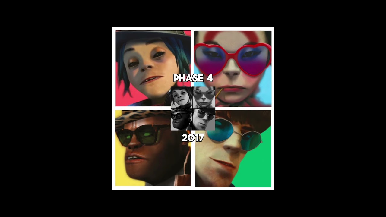 Gorillaz Through the Years 🎶