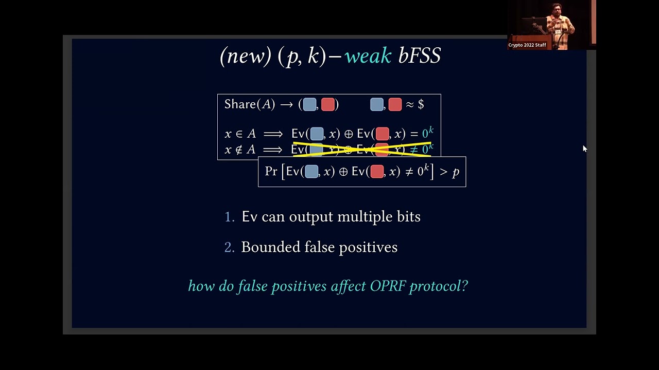 Session on Secure Multiparty Computation I