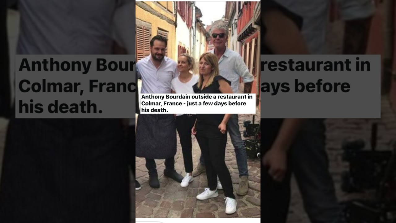 Last Photo of Anthony Bourdain 📸