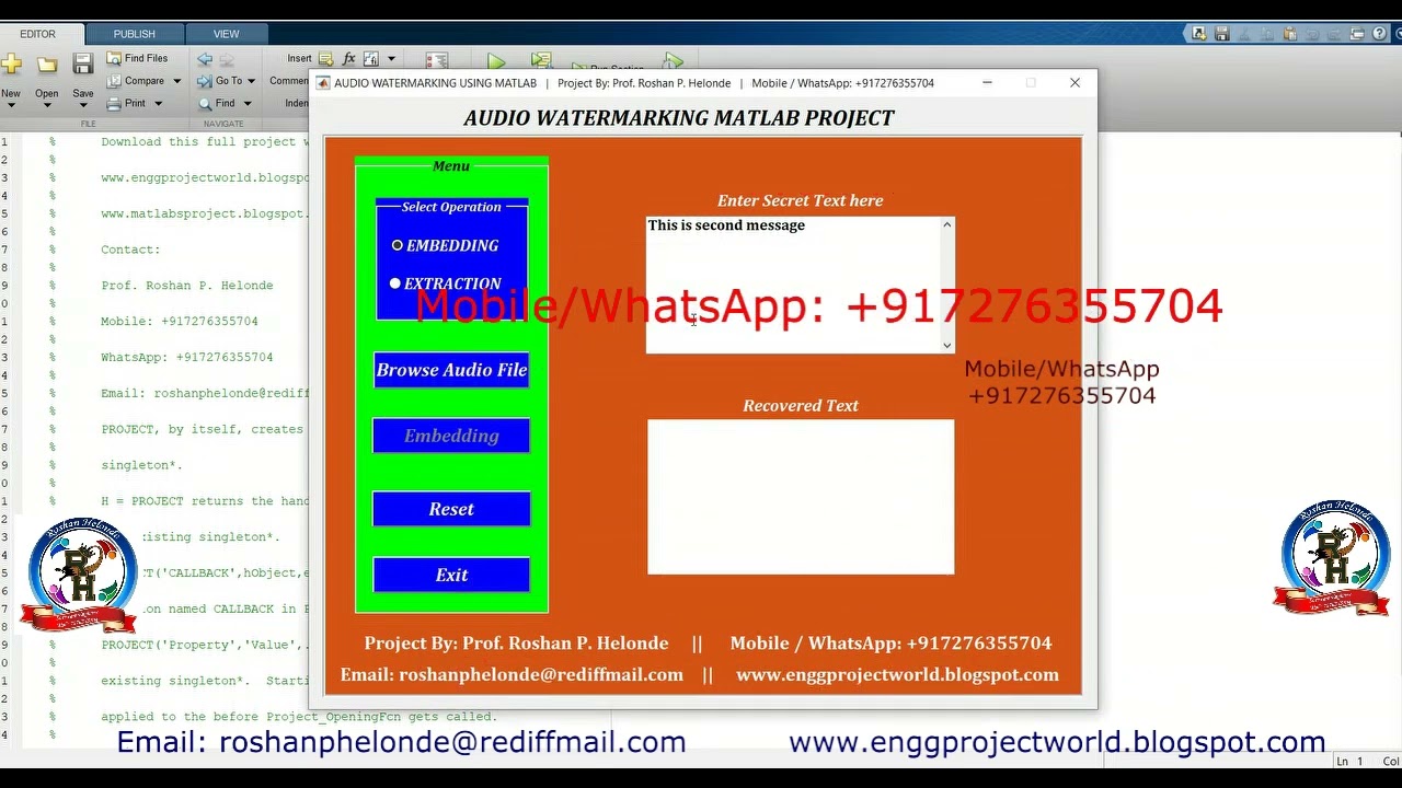 Matlab Tutorial: Hide Secret Text in Audio with Steganography 🎵