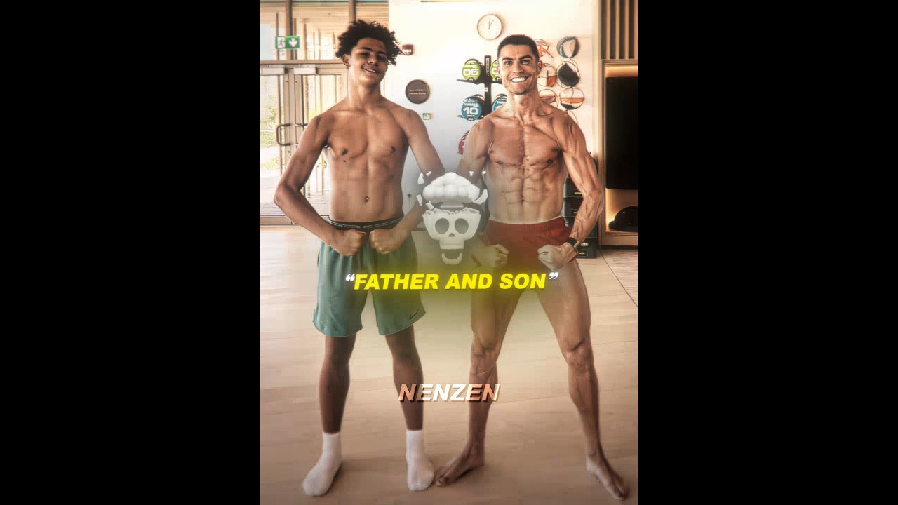 Ronaldo & Son: Fitness Journey Over the Years 🤯