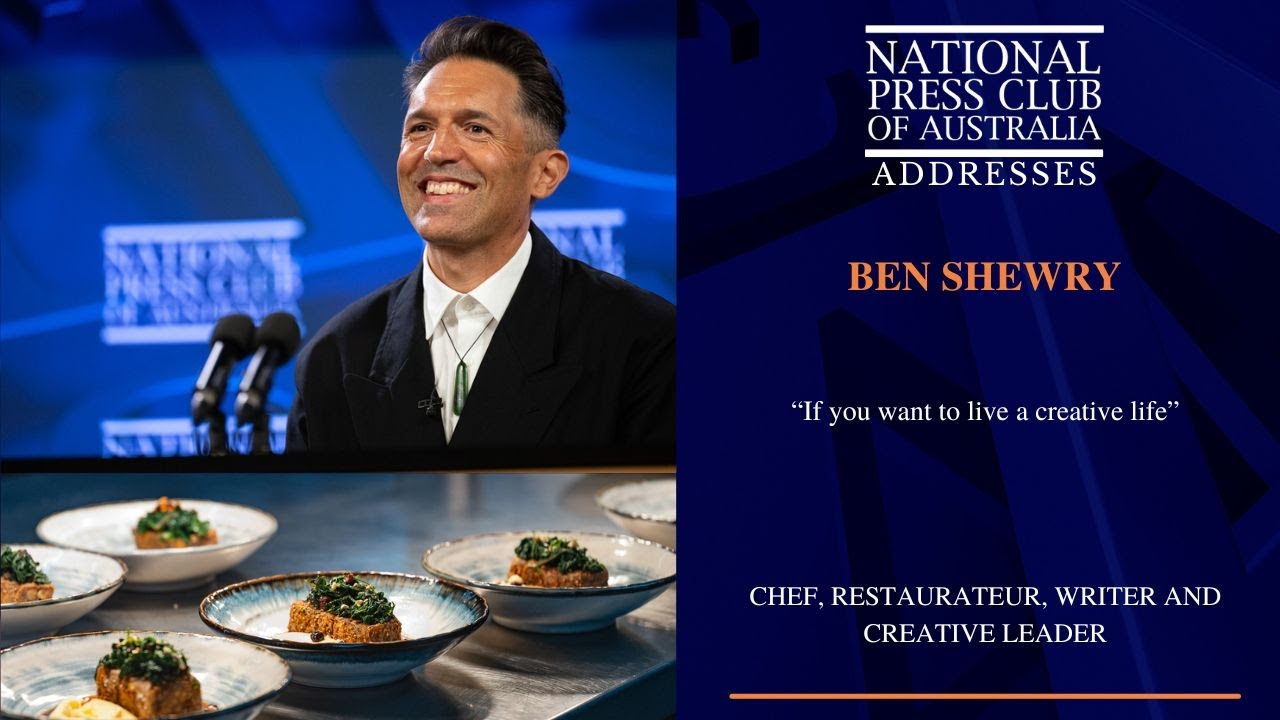 IN FULL: Ben Shewry's Address to the National Press Club of Australia