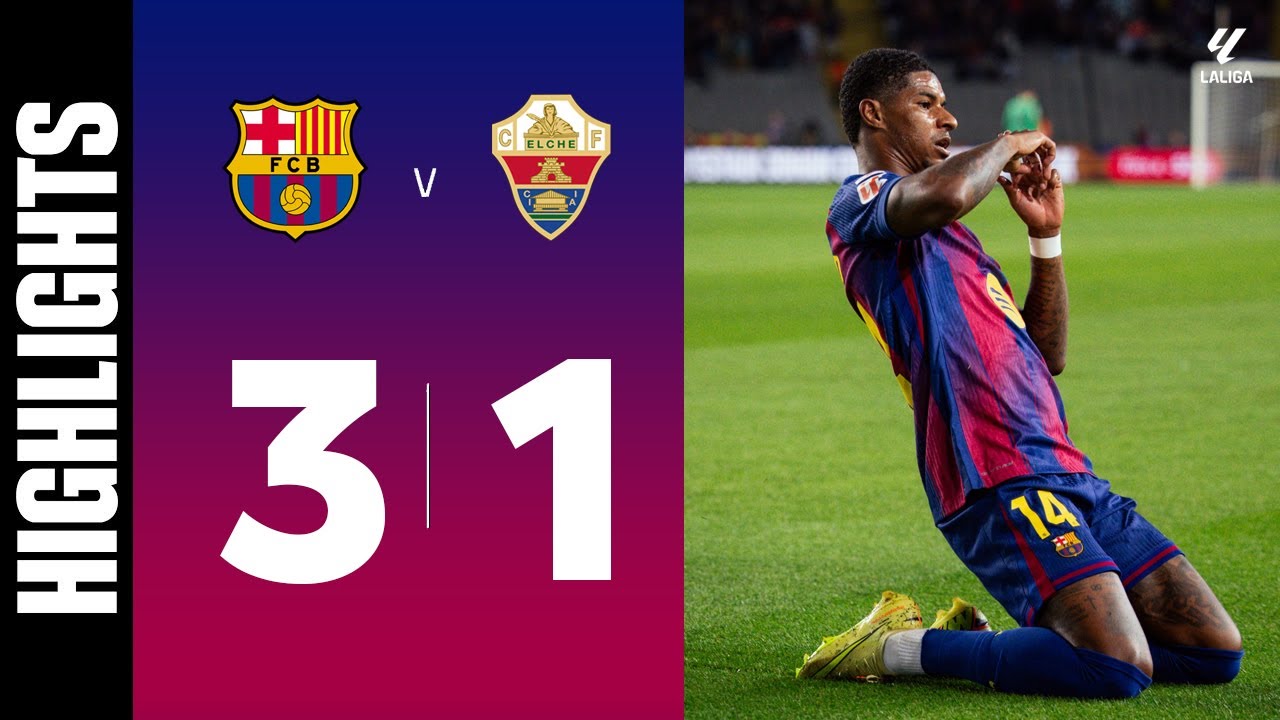 Watch FC Barcelona vs. Elche CF Live Streaming Today ⚽ | LaLiga 2025/26