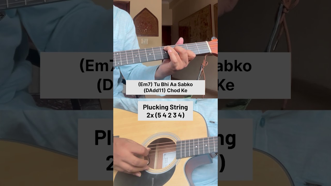 Pani Da Rang Guitar Chords & Strumming ๐ธ