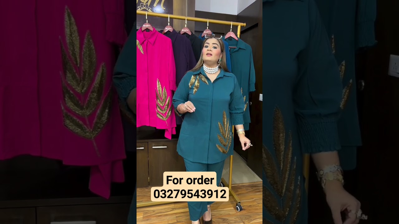 Stylish New Coat Set for Party Wear ✨