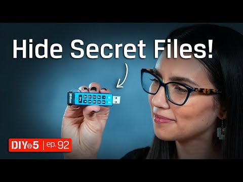 Encrypted USB Flash Drives Explained - DIY in 5 Ep 92