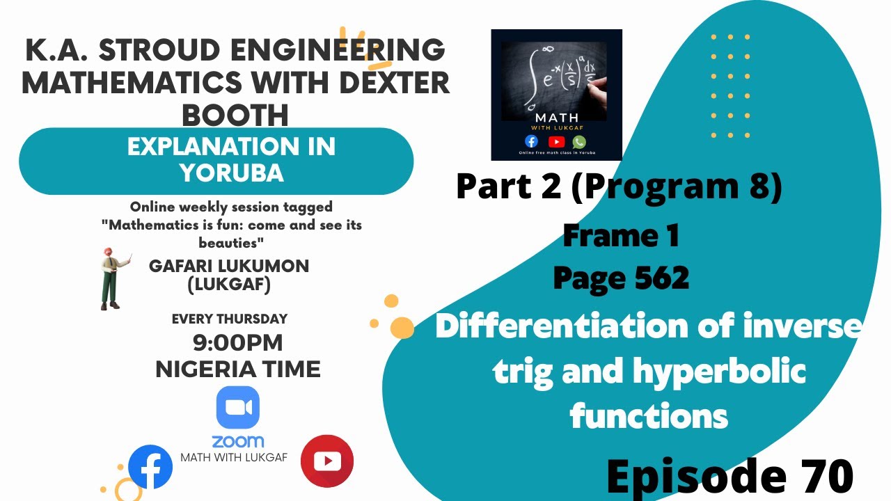 Master Differentiation of Inverse Trigonometric & Hyperbolic Functions 📘