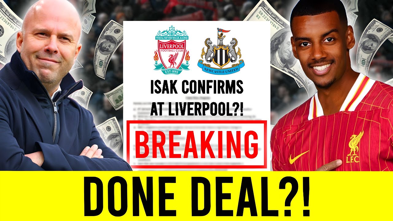 Alexander Isak Transfer to Liverpool 🚨