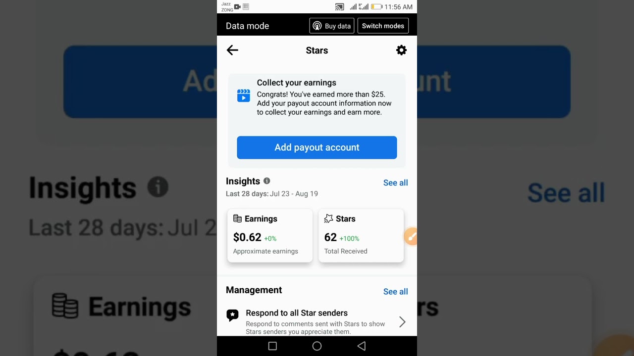 Facebook Star Earning Live Proof⛔ #adnanbigcreator #earning
