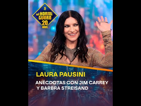 La anÊcdota de Laura Pausini con Jim Carrey en la boda de Barbra Streisand