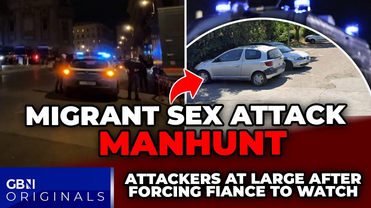 Manhunt for 4 Migrant Attackers After Fianceed Fleeing 🚨