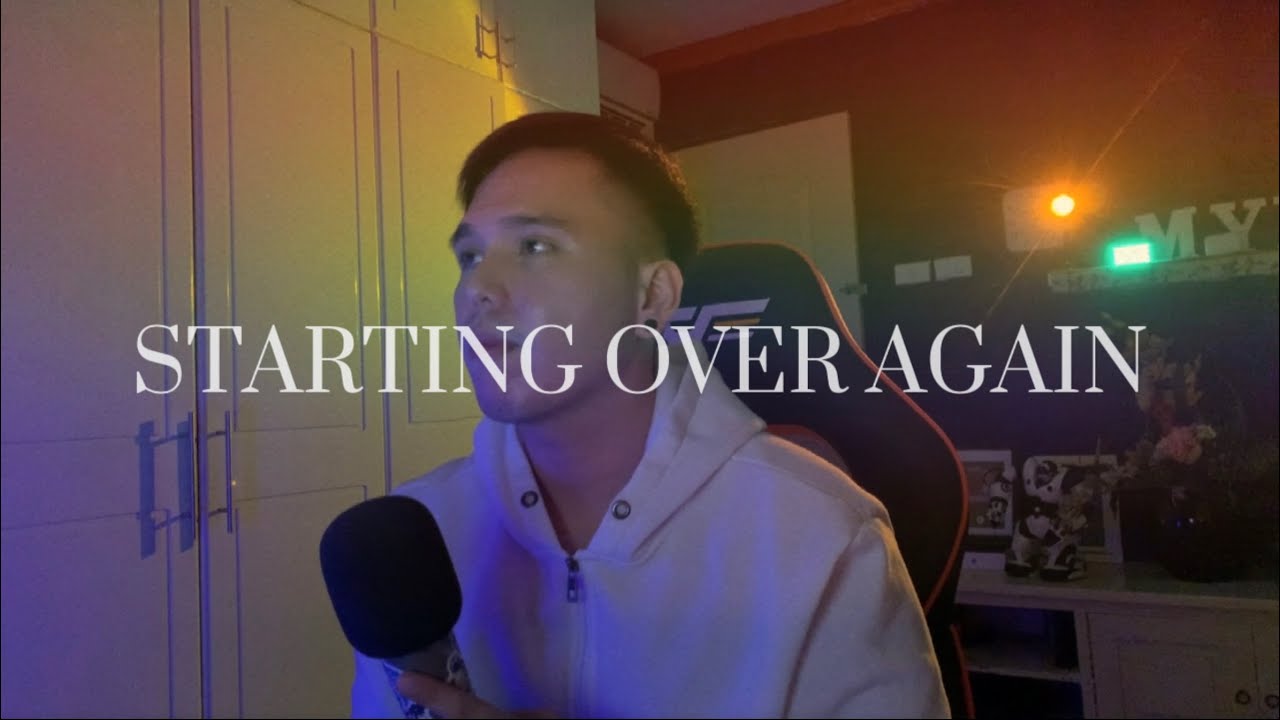 Myko Mañago - Starting Over Again 🎶 Full Cover | TikTok Request