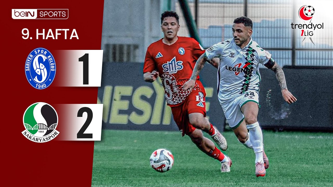 Sakaryaspor Farklı Galibiyetle 9. Haftada Sarıyer'i Yendi ⚽