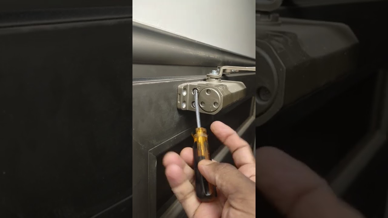 डोर क्लोज़र की स्पीड कैसे सेट करें | आसान तरीका