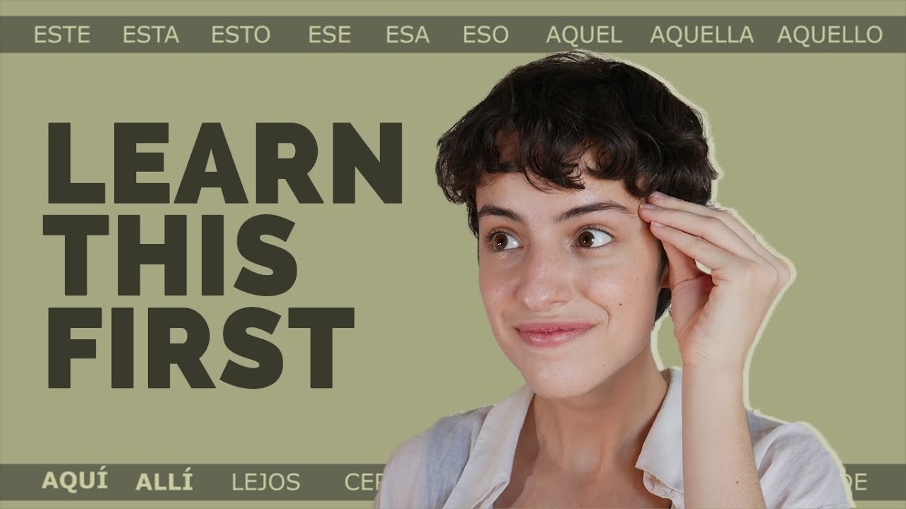 IF YOU WANT TO LEARN SPANISH WATCH THIS FIRST!! Must know, basic conversational vocabulary. || SAH