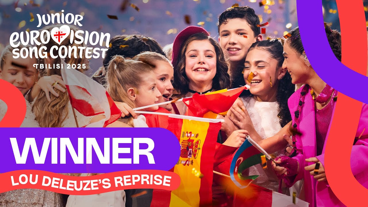 Winner's Reprise π Lou Deleuze - Ce Monde | France π«π· | Junior Eurovision 2025 | #JESC2025