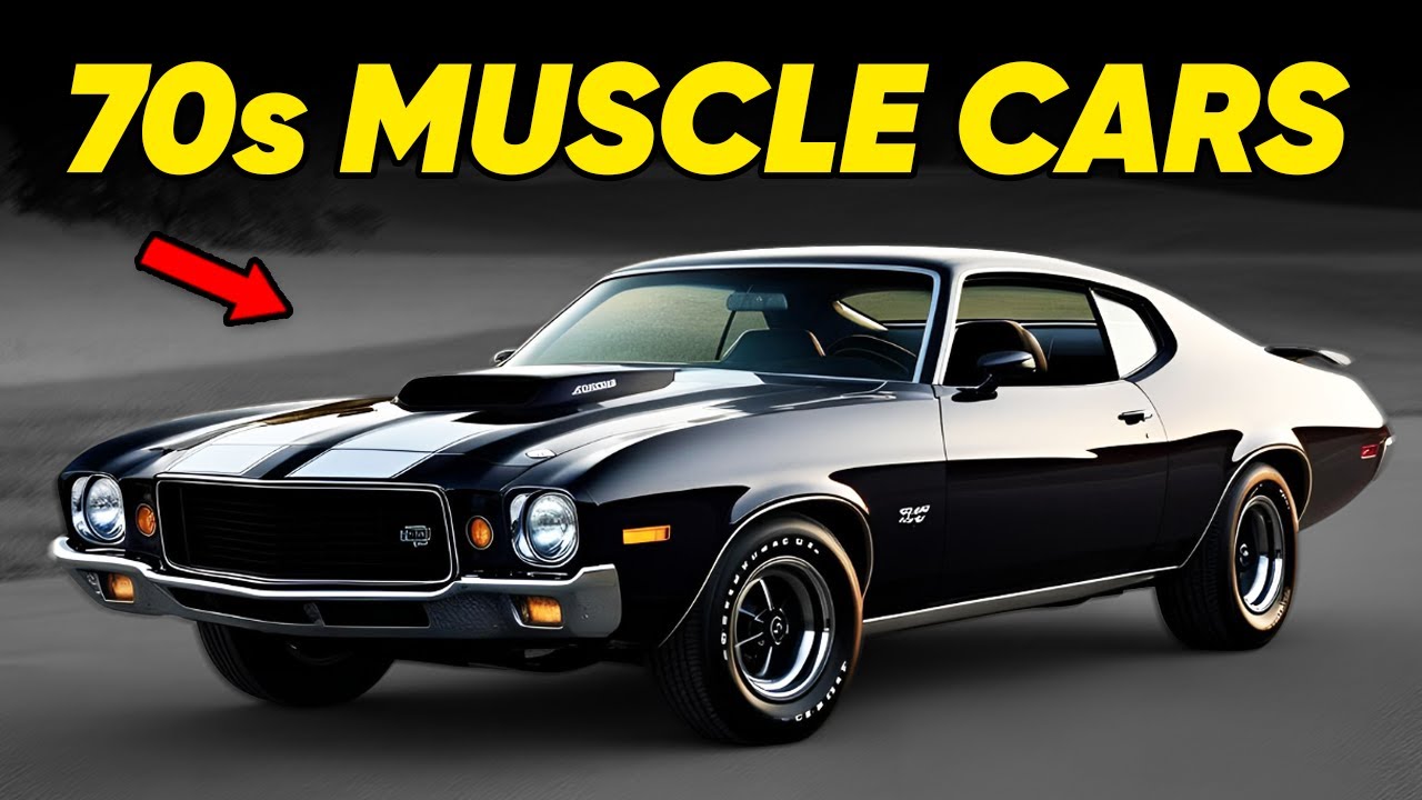 10 Top 10 Muscle Cars of the 1970s π