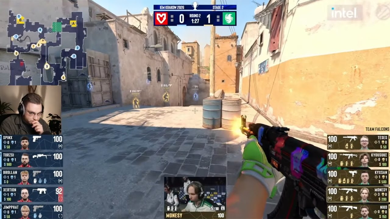 IEM Krakow Stage 2 Day 4 Live Coverage 🎮