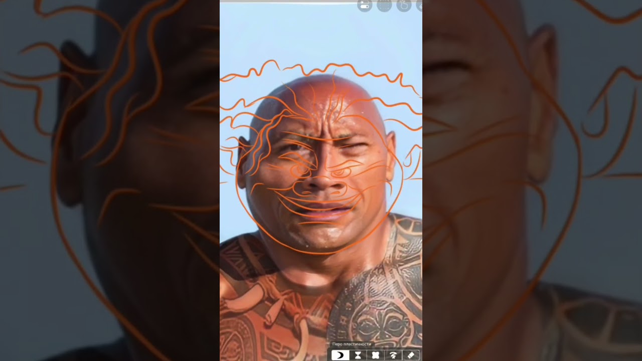 Disney Characters Transformed: Dwayne Johnson & Maui ✨