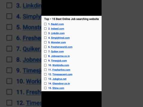 Top 15 Best Job Search Websites 🌐