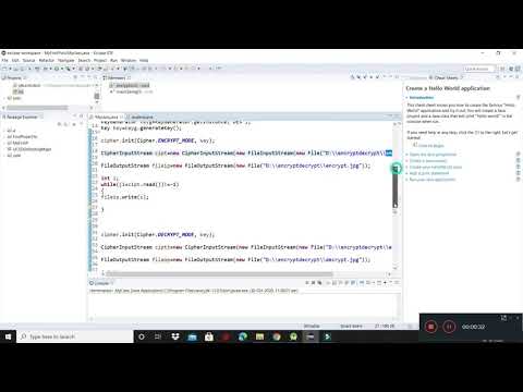 Image encryption and decryption using AES/DES/RSA Algorithm in java| [FULL SOURCE CODE]