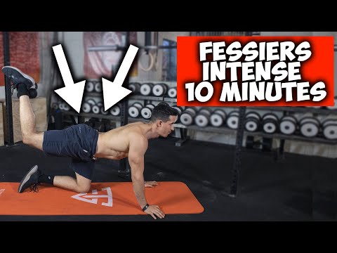 LES 5 MEILLEURS EXERCICES FESSIERS ! (10min intensif)