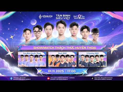 TRỰC TIẾP: SHOWMATCH - THÁCH THỨC HUYỀN THOẠI